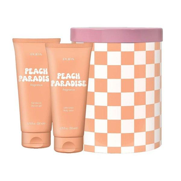 PUPA Milano Ajándékkészlet Peach Paradise Happy Box Kit 1