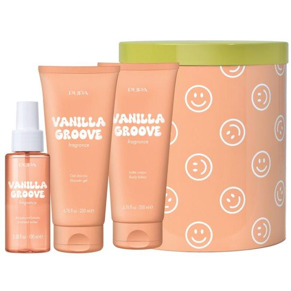 PUPA Milano Ajándékszett Vanilla Groove Happy Box Kit 4