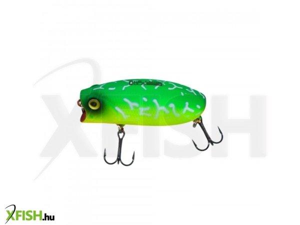 Bull Tackle Popper Wobbler Zöld Sárga 56mm 9.5g 1db/csomag