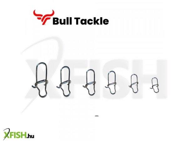 Bull Tackle Fast Lock Snap Pergeto Kapocs S-es 10db/csomag