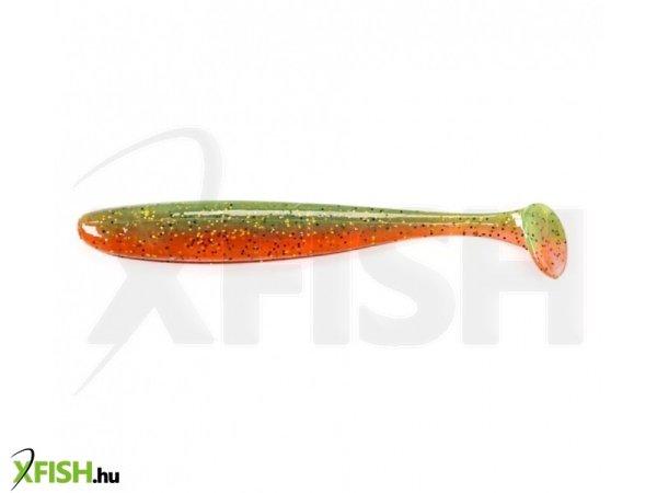Bull Tackle Easy Shiner Gumihal Zöld Narancssárga 100mm 6db/csomag