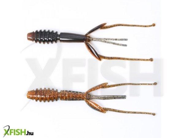 Bull Tackle Shrimp Gumicsali Fekete Sárga 60mm 2.2g 8db/csomag