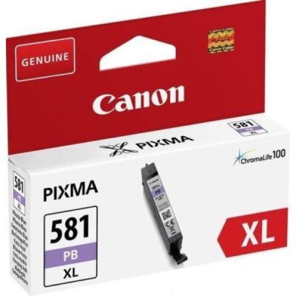 CANON® CLI-581XL EREDETI TINTAPATRON Blue Photo 8,3 ml (≈ 470 oldal) (
2053C001 )