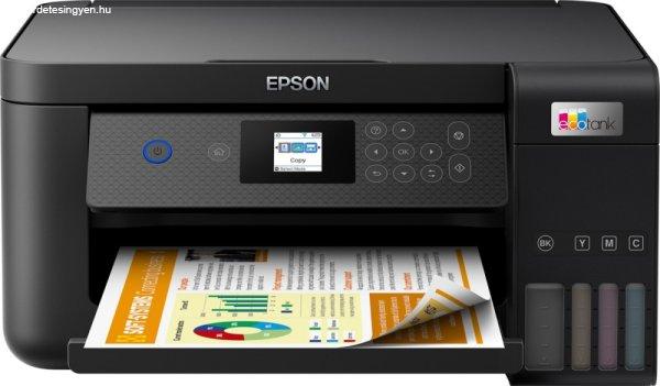 Epson EcoTank L4260 multifunkciós, wifis, SZÍNES TINTASUGARAS
nyomtató►(Színes, Tintasugaras, A4-es, kétoldalas nyomtatás,
multifunkciós, WiFi-s)