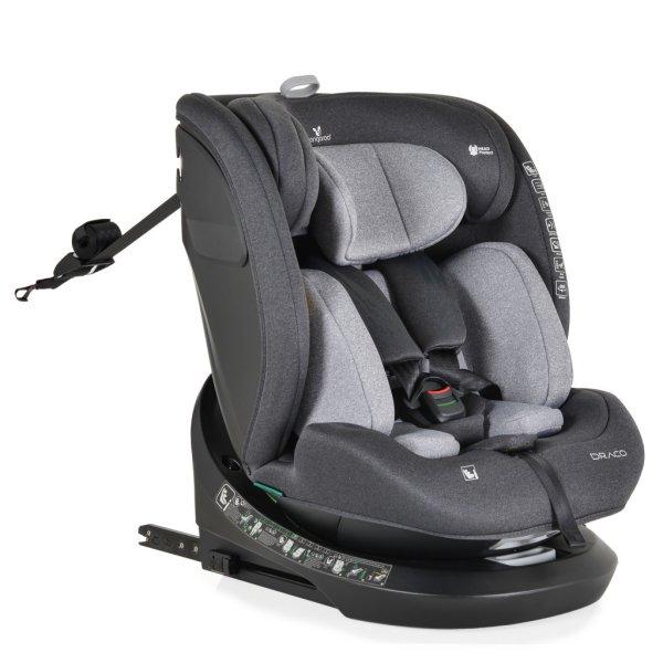 Cangaroo Draco I-Size 360°-ban forgatható ISOFIX gyermekülés 40-150 cm -
Szürke