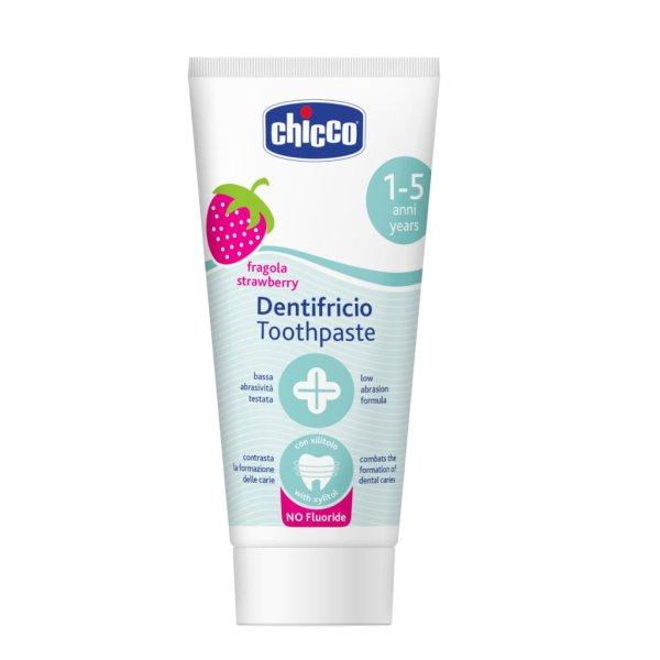 Chicco Fluormentes fogkrém Xilittel 50ml (12h+) - Eper ízű