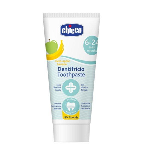 Chicco Fluormentes fogkrém Xilittel 50ml (12h+) - Banán ízű