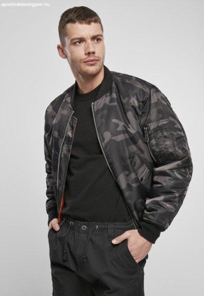 Brandit MA1 Camo Bomber Jacket darkcamo