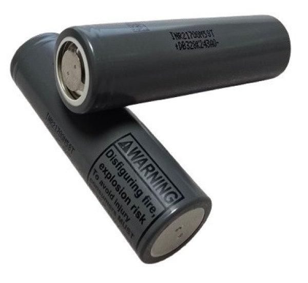 **-INR21700-M58T Li-ion ipari akku 5570mAh 12,5A 21700M58T PÖTTYÖS