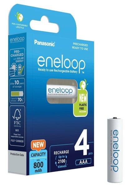 Panasonic ENELOOP NI-Mh akku AAA mikró HR03 800 mAh BL/4 BK-4MCDE