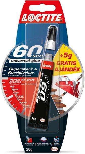 LOCTITE 60 sec univerzális pillanatragasztó 20 gr