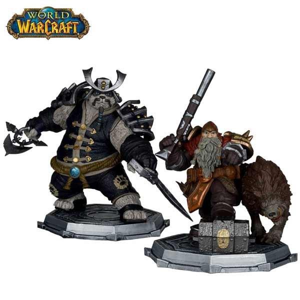 Akciófigura Dwarf Hunter: Beast Master & Pandaren: Monk (Gold Label)  (World of
Warcraft) 15 cm