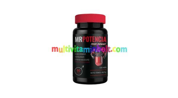 MRPOTENCIA Max Power 60 db kapszula Férfiaknak