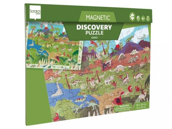 2 az 1-ben mágneses puzzle és megfigyelő játék, Dinoszauruszok Scratch
Europe