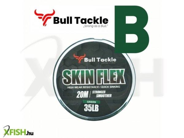 Bull Tackle Skin Flex Bevonatos Előkezsinór Zöld 20m 35Lbs