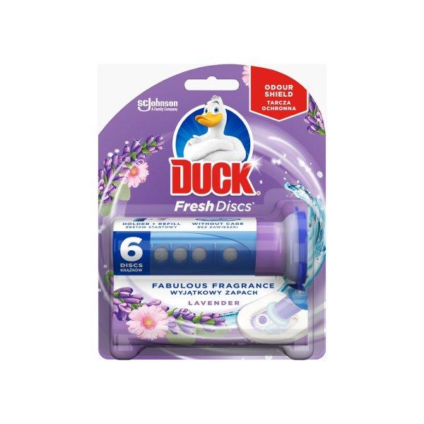 WC öbíltő korong zselés 36 ml Fresh Discs Duck® Levendula