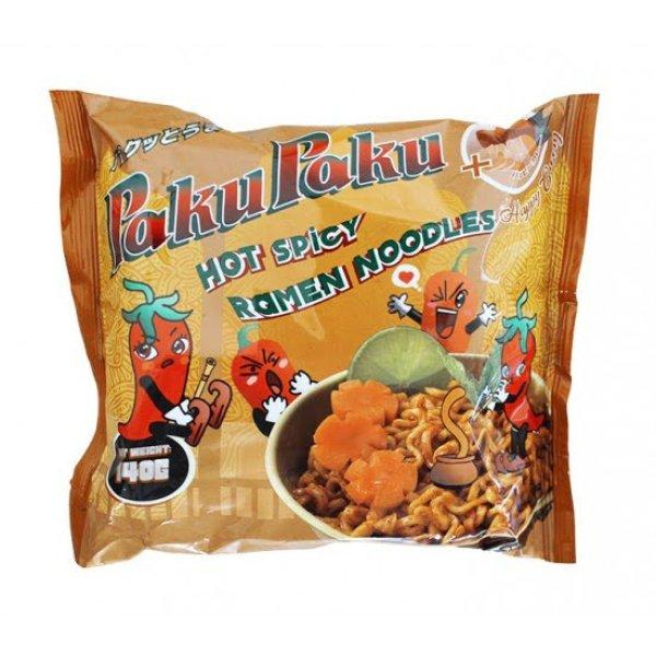 PakuPaku Happy Curry csípős curry ízű ramen 140g