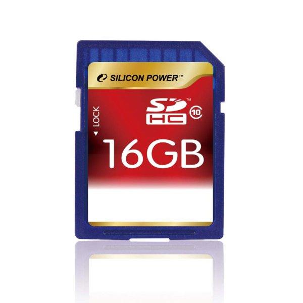 Silicon Power 16GB SDHC Class 10