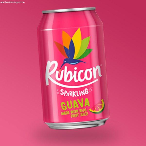 Rubicon Guava ízű szénsavas üdítőital 330ml