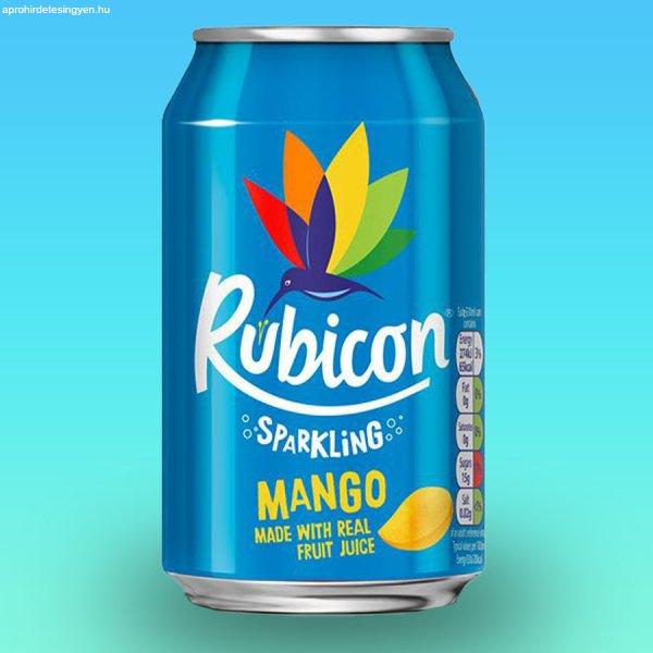 Rubicon Mango ízű szénsavas üdítőital 330ml