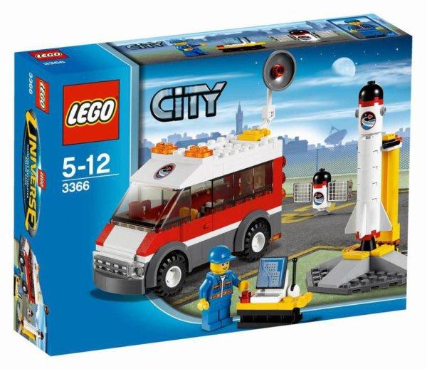 Lego City 3366 - Műholdkilövő állomás