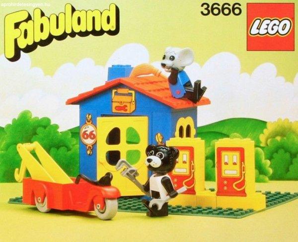 Lego Fabuland 3666 - Benzinkút