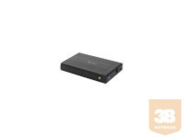 GEMBIRD EE3-U3S-3 Gembird külső USB 3.0 ház 3.5 SATA HDD-re, alumínium,
fekete