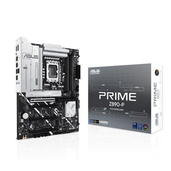 Asus Alaplap - Intel PRIME Z890-P LGA1851 (Z890, ATX, 4xDDR5 8666+MHz, 4xSATA3,
4xM.2, HDMI+DP)