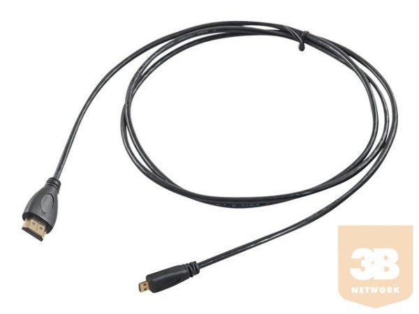 AKY AK-HD-15R Akyga HDMI / micro HDMI cable AK-HD-15R ver. 1.4 1.5m