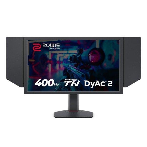 BenQ ZOWIE Monitor 24,1" - XL2566X+ (Fast TN, DyAc 2 16:9, 1920x1080, 1ms,
320cd/m2, 3xHDMI, DP, mag.áll., 400Hz)