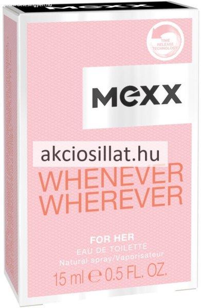 Mexx Whenever Wherever for Her EDT 15ml Női parfüm