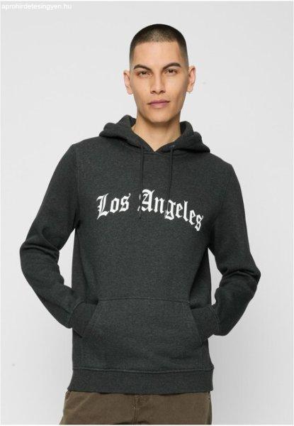 Mr. Tee Los Angeles Wording Hoody charcoal