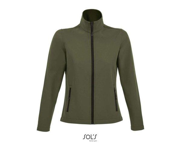 Női RACE softshell dzseki, SOL'S SO01194, Army-M