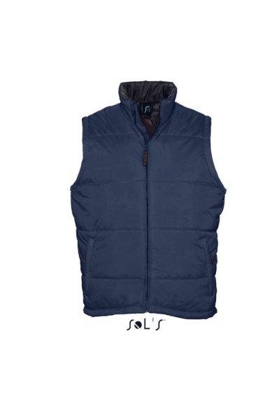 Uniszex WARM steppelt mellény poliészter béléssel, SOL'S SO44002,
Navy-3XL