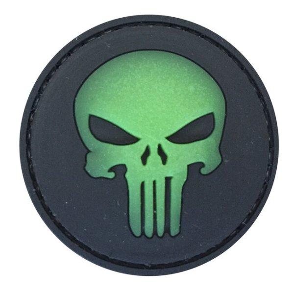 WARAGOD Tapasz 3D Round Punisher front glow 5cm