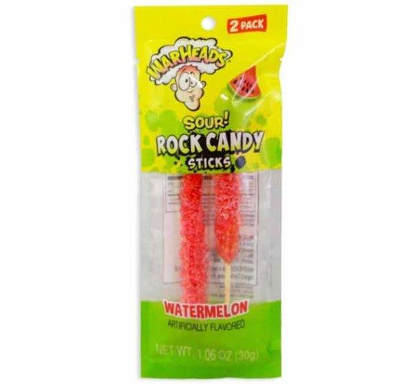 Warheads Rock Candy Stick Watermelon görögdinnye ízű nyalók
robbanócukorral 30g