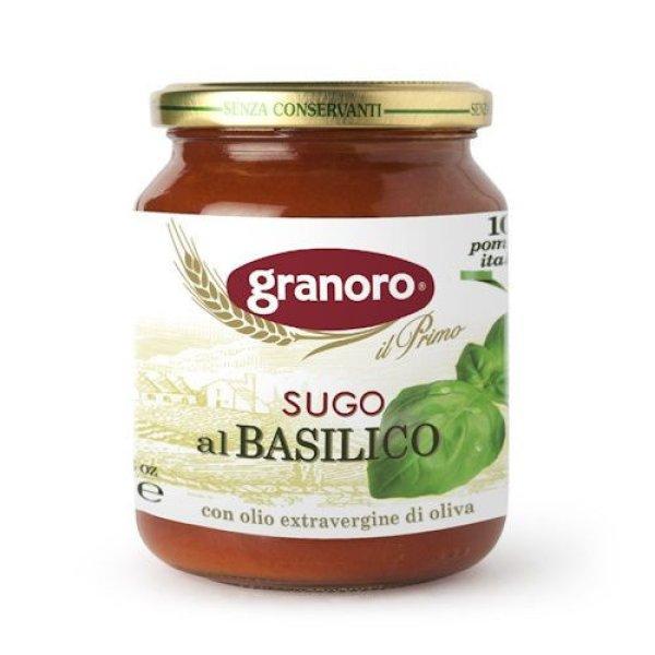 Granoro tésztaszósz bazsalikomos 370 g