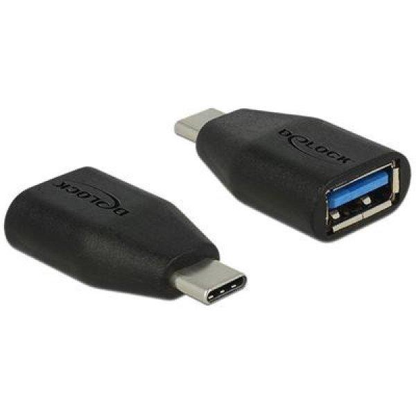 DELOCK Átalakító USB 3.1 Gen 2 Type-C male > Type-A female