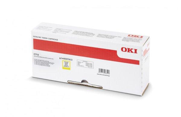 Oki C712 Eredeti Yellow Toner