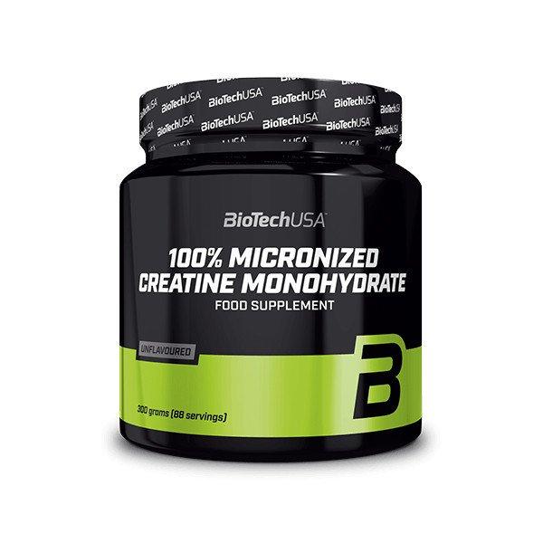 Biotech 100% Micronized Creatine Monohydrate 300g