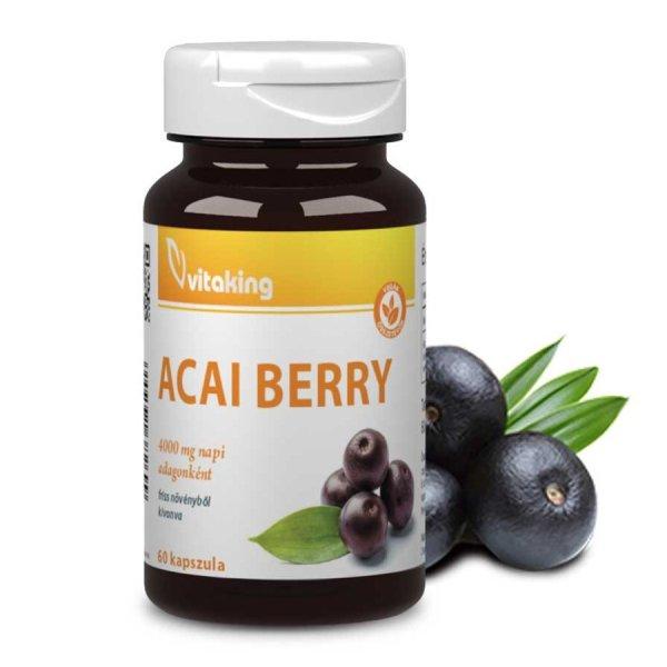 Vitaking Acai Berry kivonat 60 gélkapszula