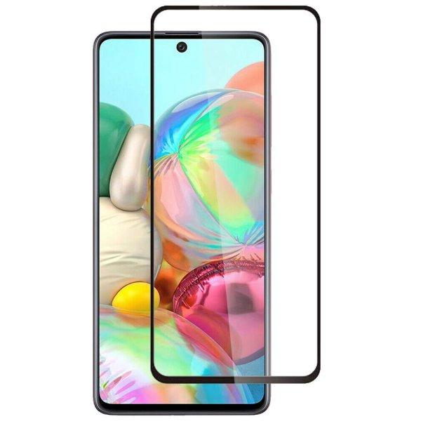 Samsung Galaxy A51 karcálló edzett üveg TELJES KÉPERNYŐS FEKETE Tempered
Glass kijelzőfólia kijelzővédő fólia kijelző védőfólia eddzett
SM-A405F