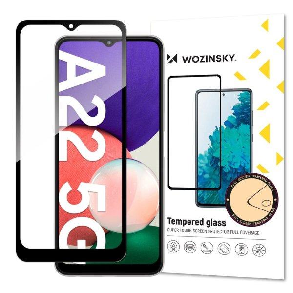 Samsung Galaxy A22 (5G) karcálló edzett üveg TELJES KÉPERNYŐS FEKETE
Tempered Glass kijelzőfólia kijelzővédő fólia kijelző védőfólia
eddzett