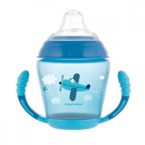 Canpol babies Non-spill cup 230ml - kék 