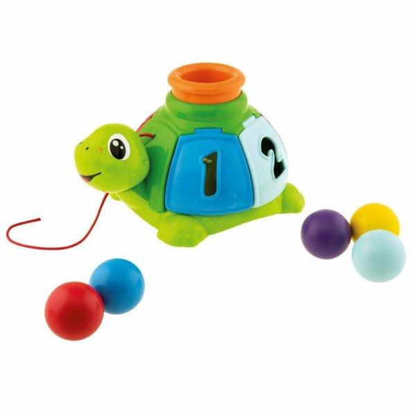 Chicco Teknősbéka és meglepetés golyók 2in1Turtle Sort&Surprise12hó+