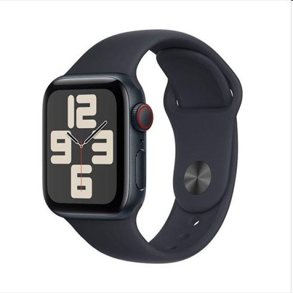 Apple Watch SE GPS + Cellular 40mm Midnight Aluminium Case Midnight Sport
szíjjal - S/M