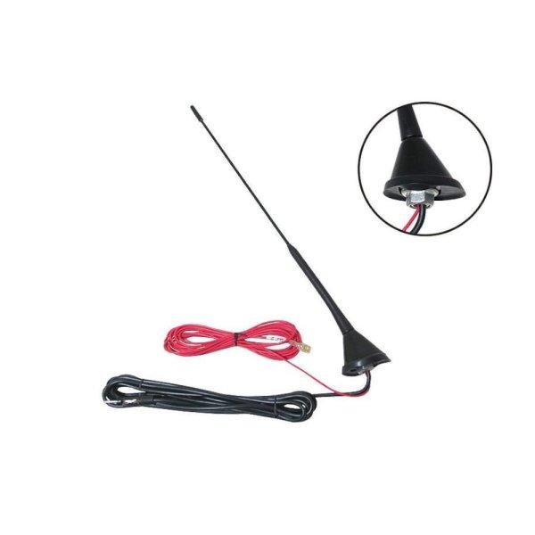 Tetőantenna VW Bora Golf Passat SKODA Fabia Felicia Octavia erősítős 40 cm
antennarúd