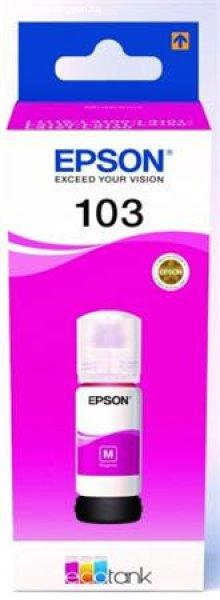 T00S34A Tinta EcoTank L3110, L3150, L1110 nyomtatókhoz, EPSON 103, magenta, 65
ml