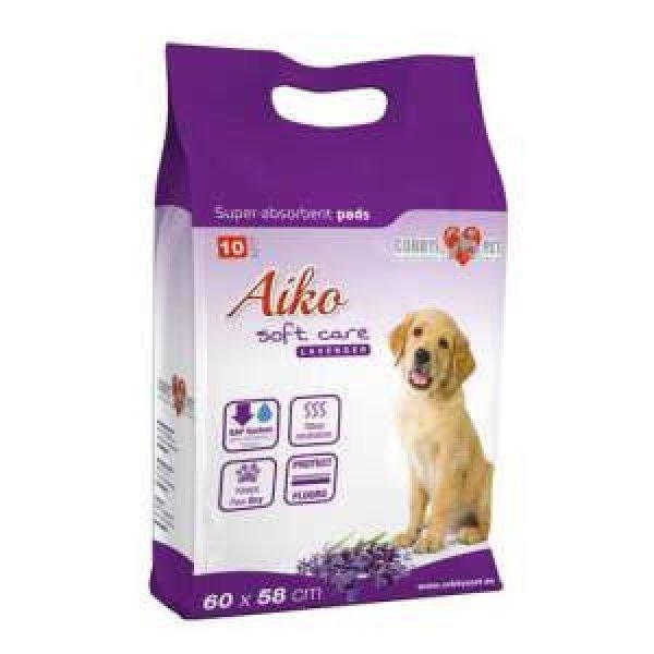 Cobbys Pet Aiko Soft Care Levander 60x60cm 10db Levendula illatú kutyapelenka
(42005)