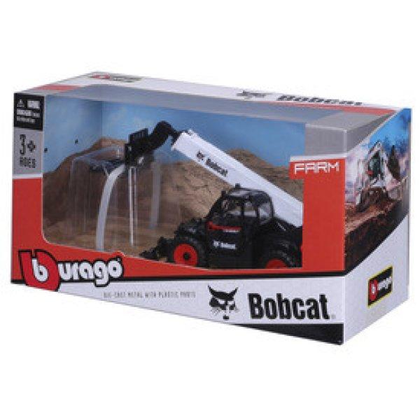 Bburago 1 /50 - Bobcat teleszkópos villás emelővel